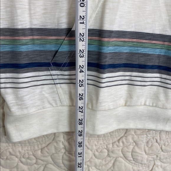 rtwc Hoodie Lightweight Striped Kangaroo Pocket Sz XL - Picture 9 of 9